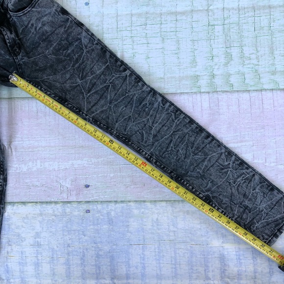 RUDE 30x32 Super Skinny Acid Wash Men’s Jeans - Picture 6 of 8